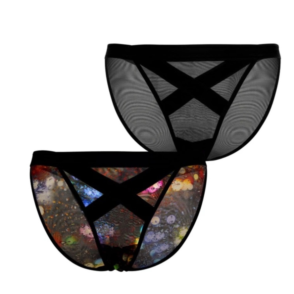 💜 Parade Silky Mesh Cheeky, 2-Pack, Size:3XL